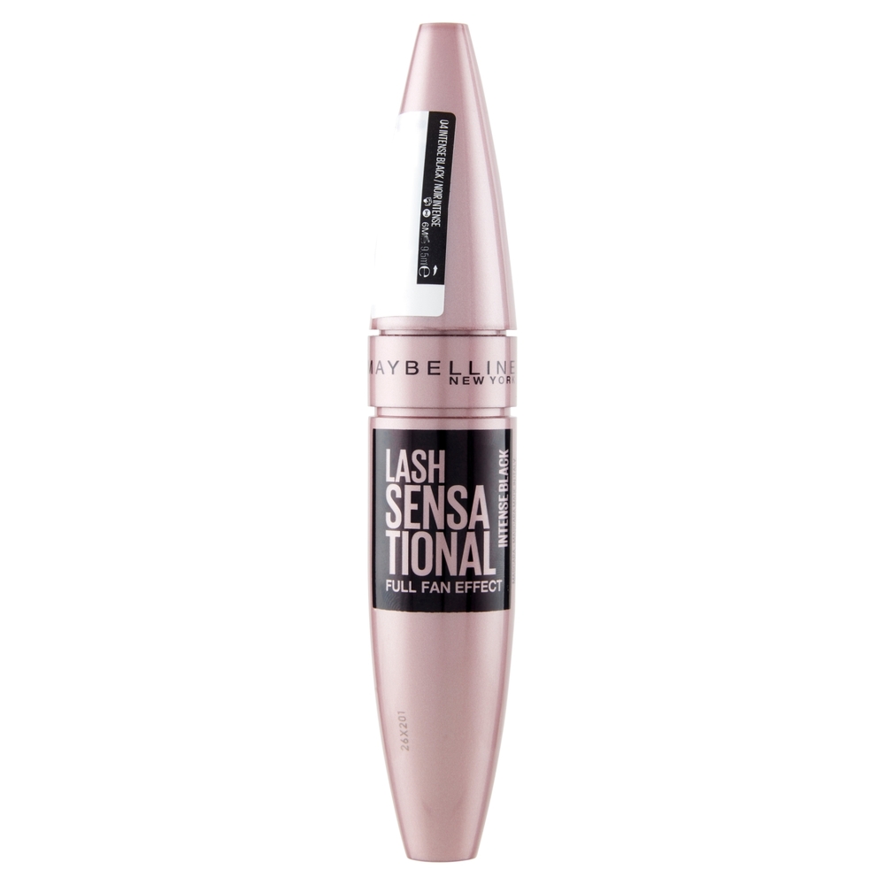 Maybelline New York Mascara Ciglia Sensazionali, Volumizzante, Intense Black, 9.5 ml